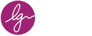 LG Consulting logo in white background